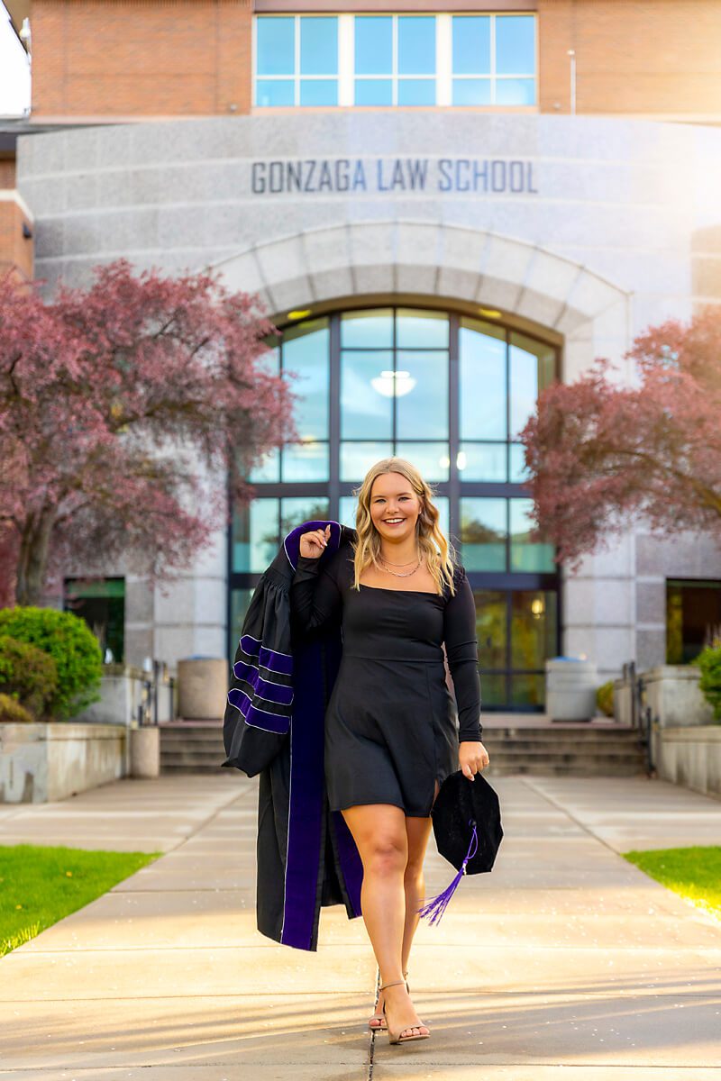 LBD for college graduation pictures