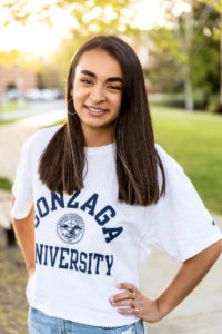 Spokane senior pictures at Gonzaga University
